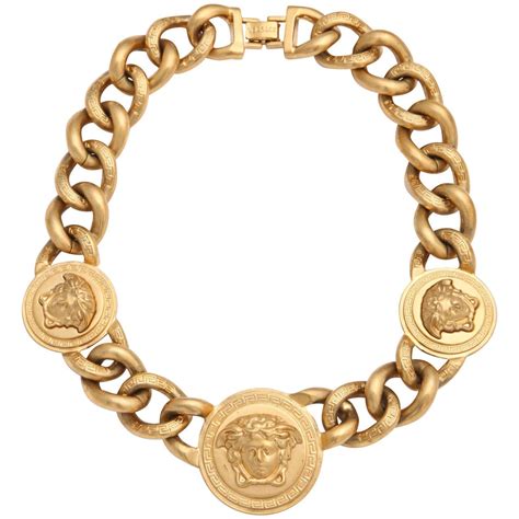 replica versace gold chains